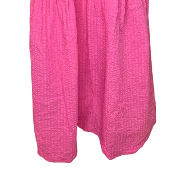 Old Navy Womens Size XS Sleeveless Tiered Maxi Dress Pink Trance Bow Back Summer - Picture 3 of 13